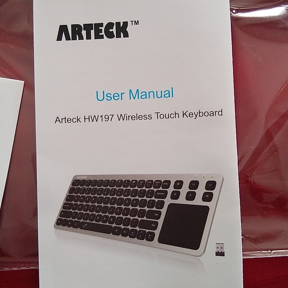 Artec wireless touch keyboard - Picture 2 of 7